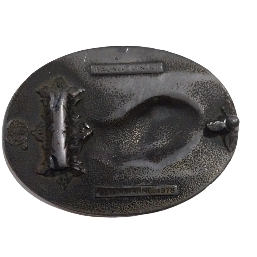 Belt buckle Wagner mining vintage Tractor